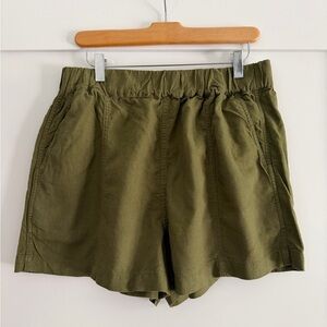 Madewell Olive Cargo Shorts